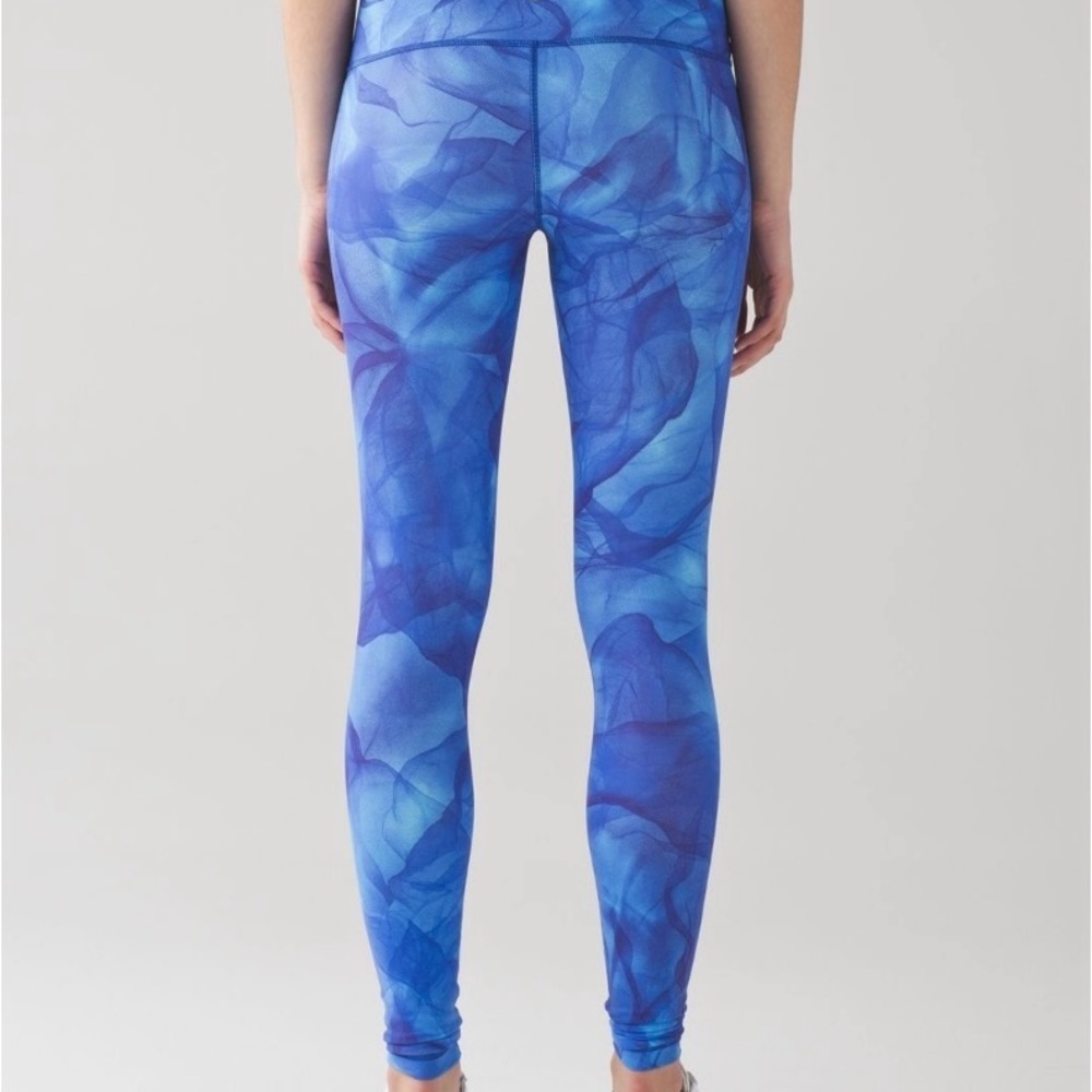 Lululemon Wunder Under Pant III Midnight Tulle Multi size 4 - Picture 3 of 16